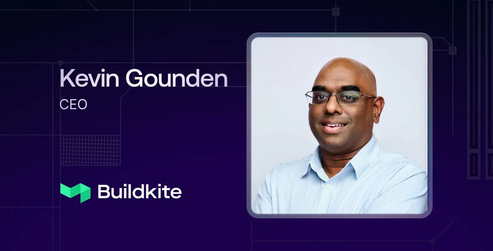 Kevin Gounden, Buildkite CEO